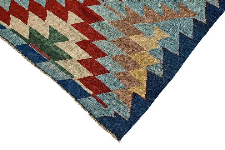 6x9 Handwoven Turkish Kilim Rug - 50596