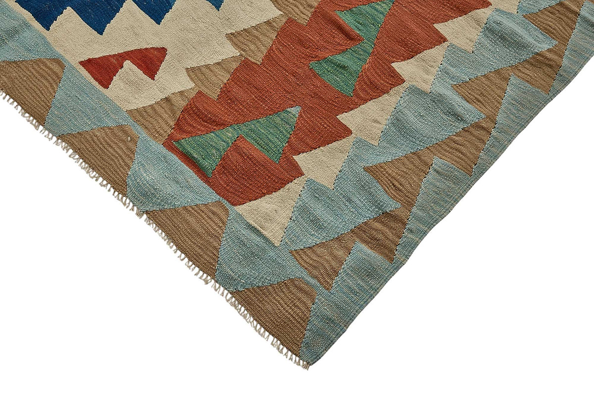 6x9 Handwoven Turkish Kilim Rug - 50597