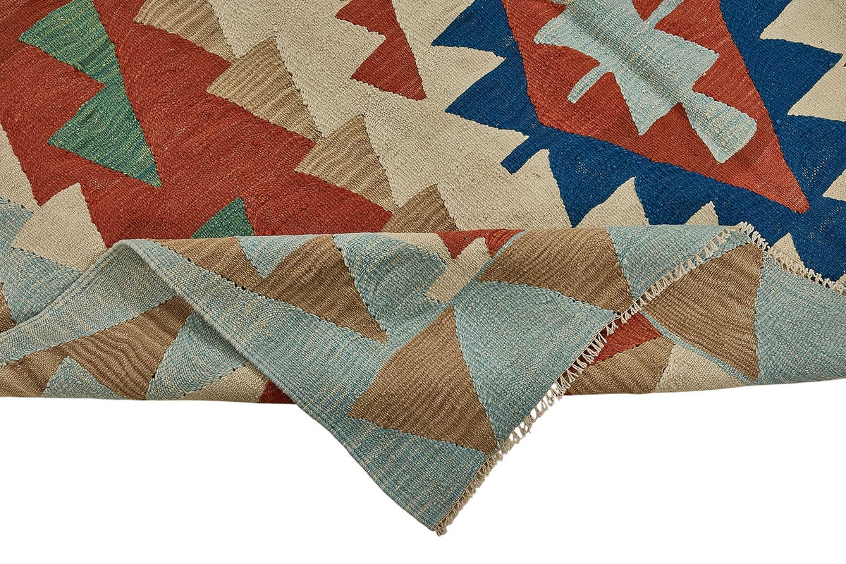 6x9 Handwoven Turkish Kilim Rug - 50597