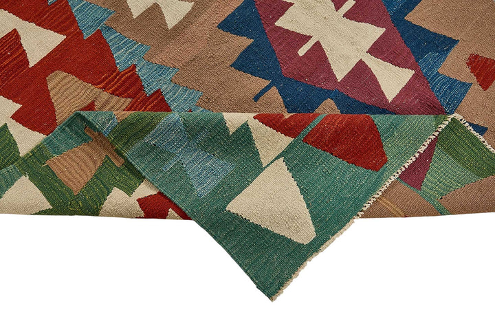 6x9 Handwoven Turkish Kilim Rug - 50599