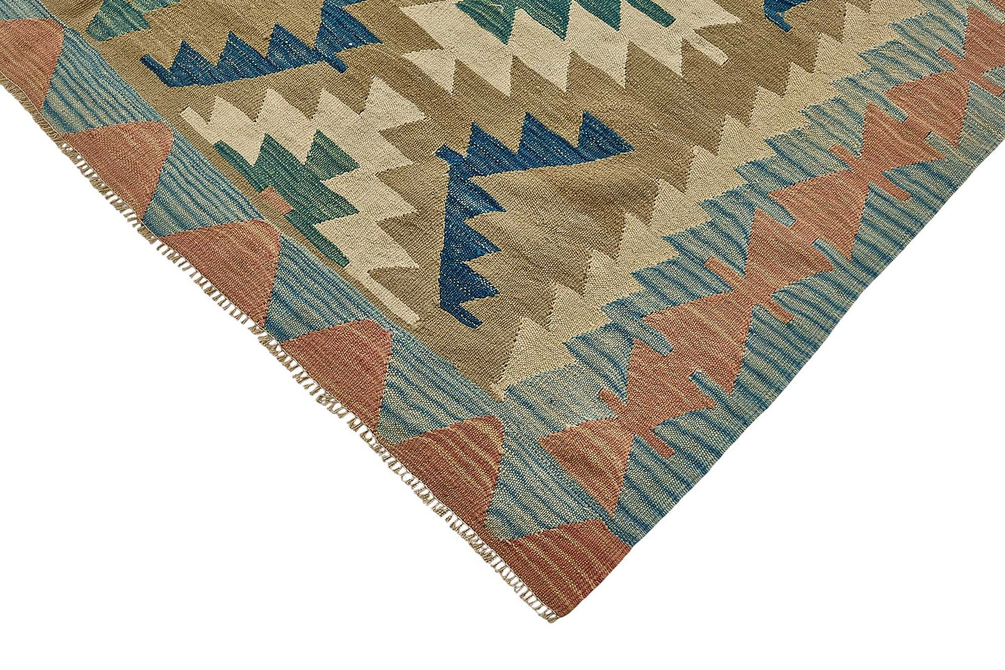 6x9 Handwoven Turkish Kilim Rug - 50601