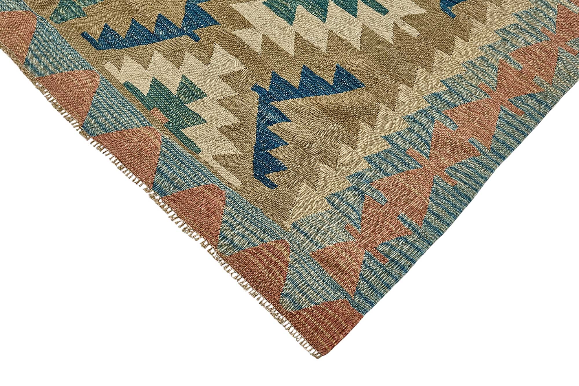 6x9 Handwoven Turkish Kilim Rug - 50601