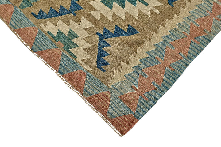6x9 Handwoven Turkish Kilim Rug - 50601