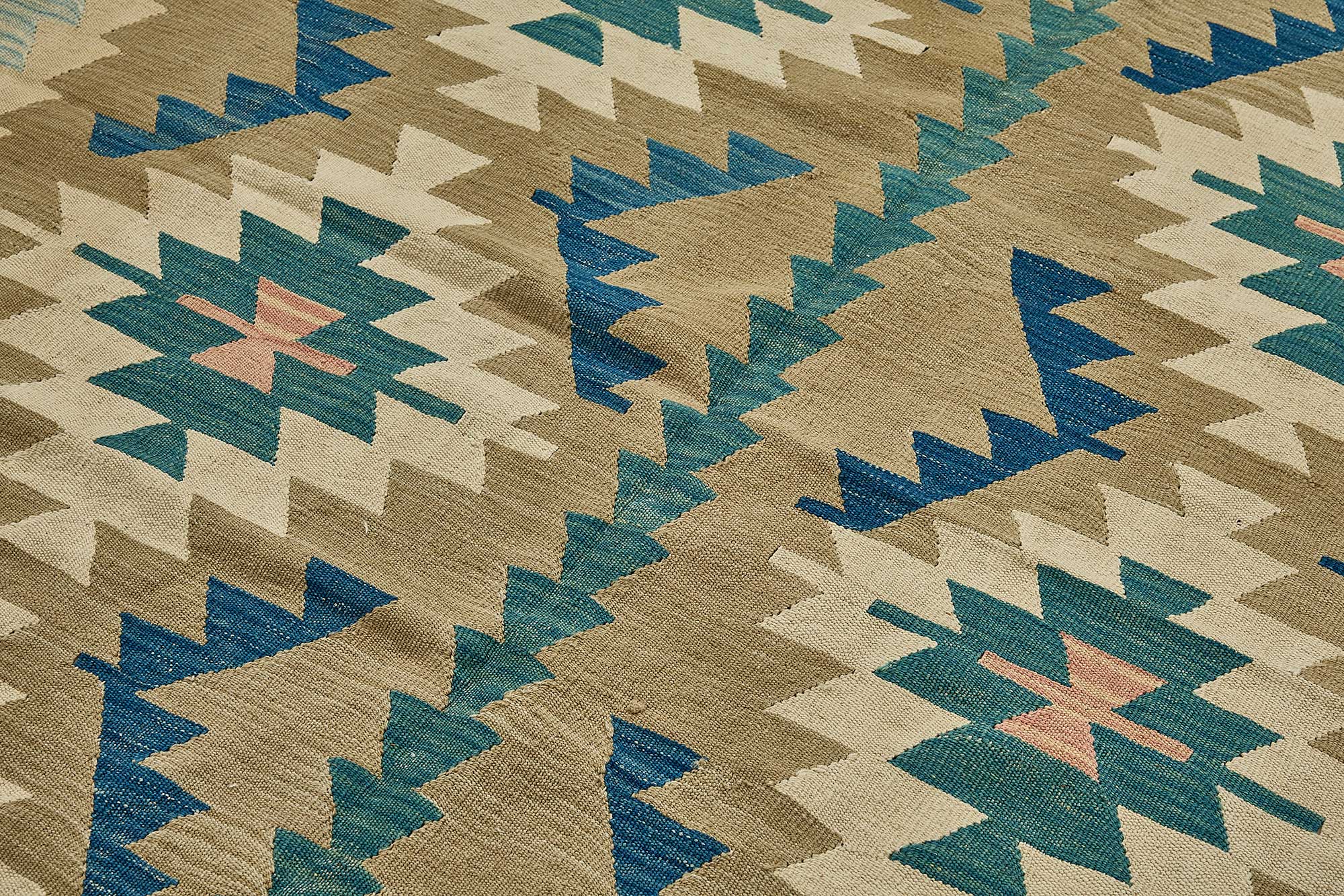 6x9 Handwoven Turkish Kilim Rug - 50601