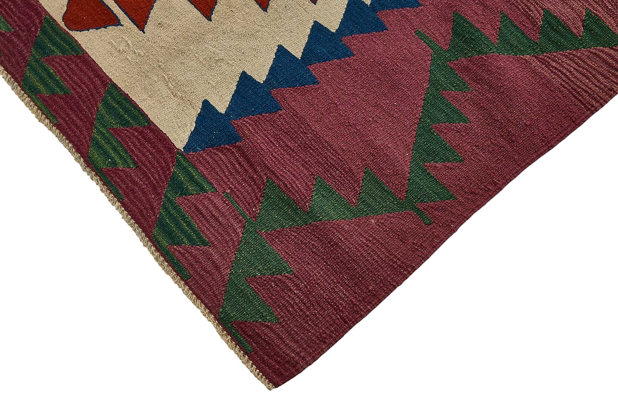 6x9 Handwoven Turkish Kilim Rug - 50602