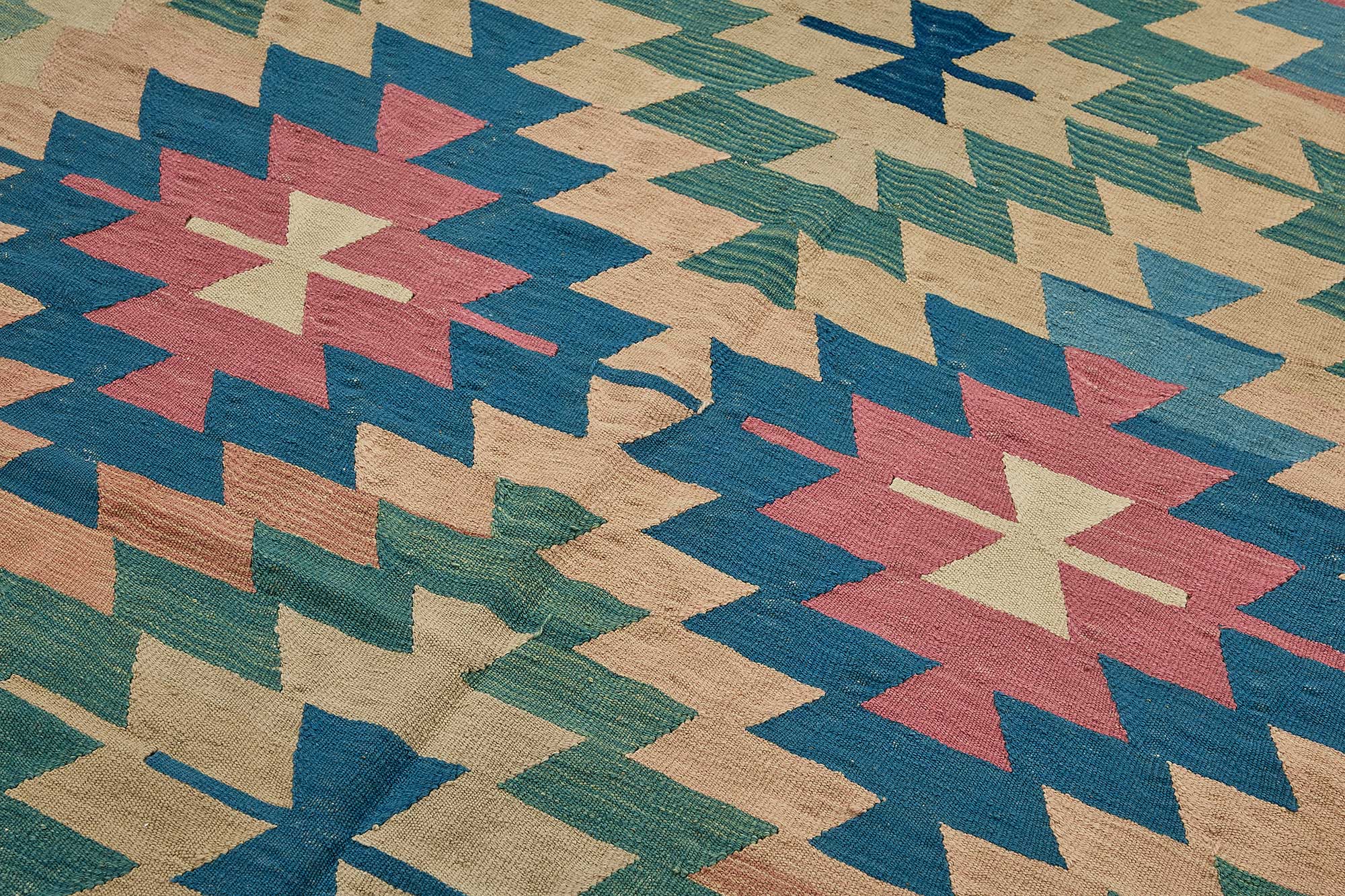 6x9 Handwoven Turkish Kilim Rug - 50604