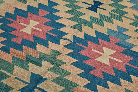6x9 Handwoven Turkish Kilim Rug - 50604