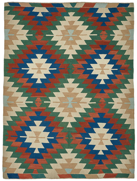 6x8 Handwoven Turkish Kilim Rug - 50605