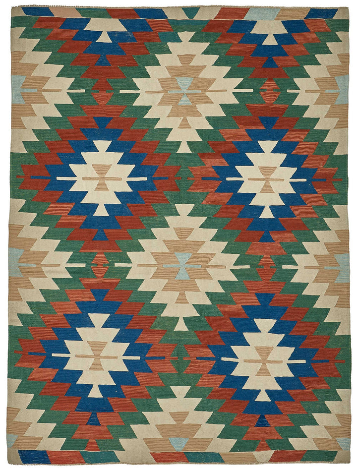 6x8 Handwoven Turkish Kilim Rug - 50605