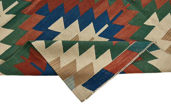 6x8 Handwoven Turkish Kilim Rug - 50605