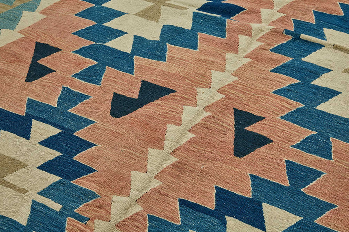 6x9 Handwoven Turkish Kilim Rug - 50606
