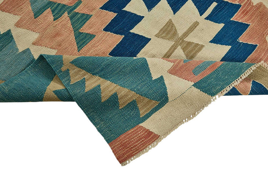 6x9 Handwoven Turkish Kilim Rug - 50606