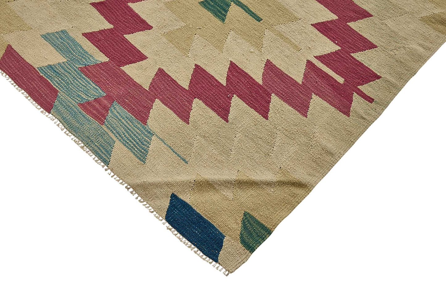6x9 Handwoven Turkish Kilim Rug - 50608