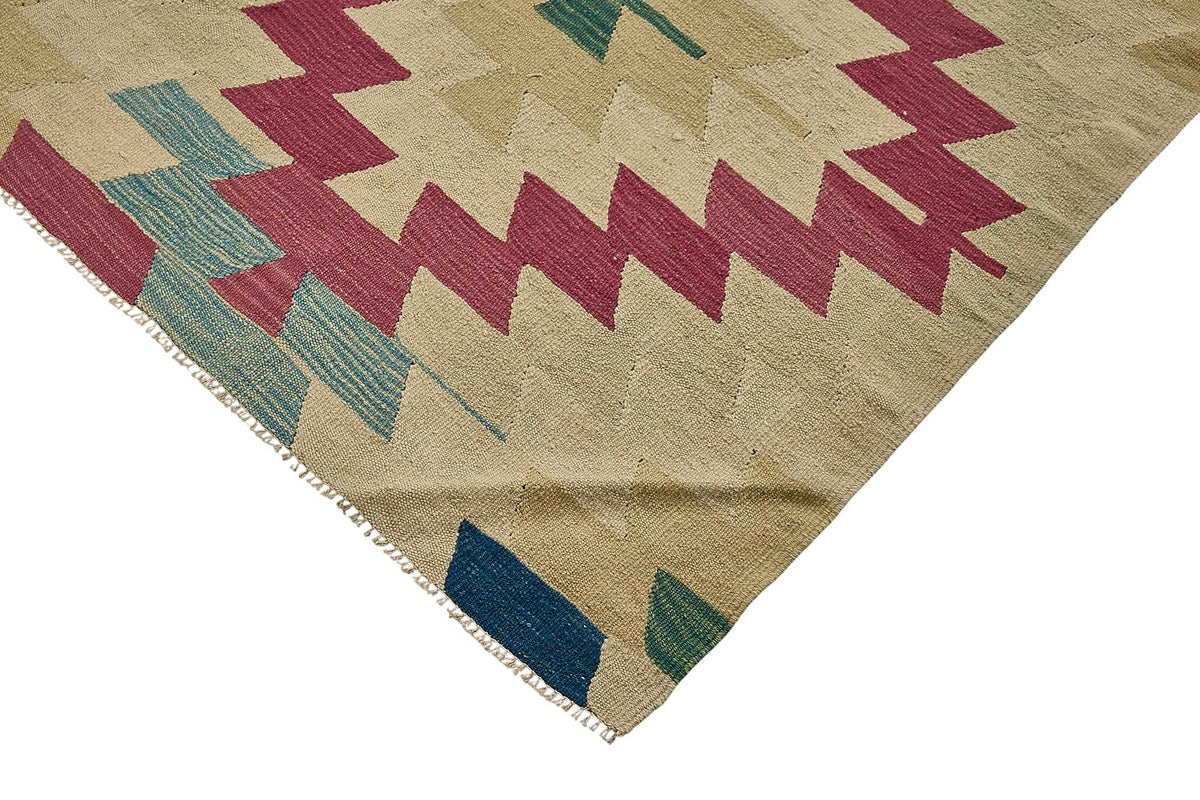 6x9 Handwoven Turkish Kilim Rug - 50608