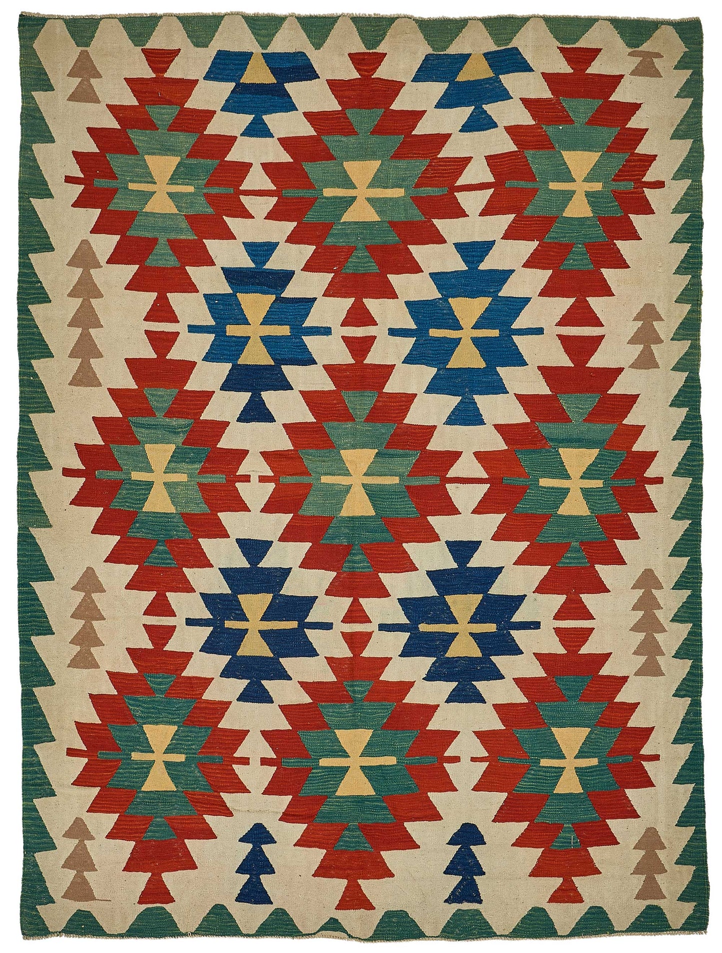 6x9 Handwoven Turkish Kilim Rug - 50609