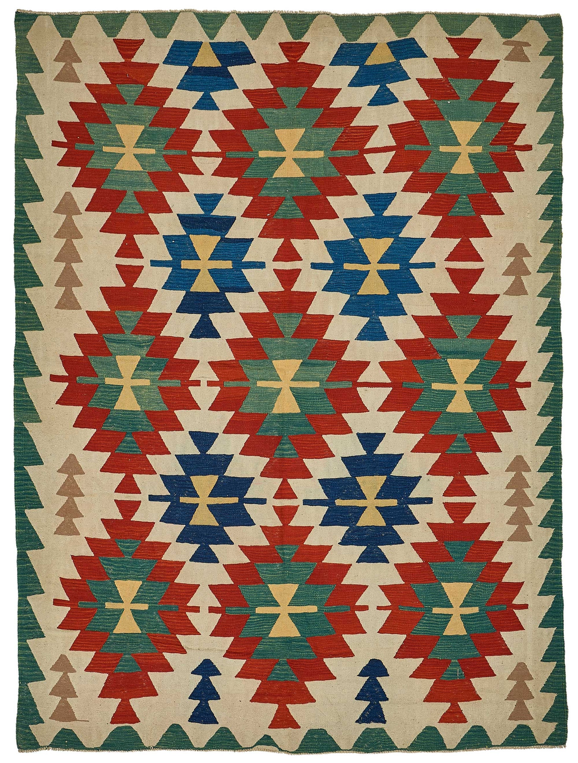6x9 Handwoven Turkish Kilim Rug - 50609