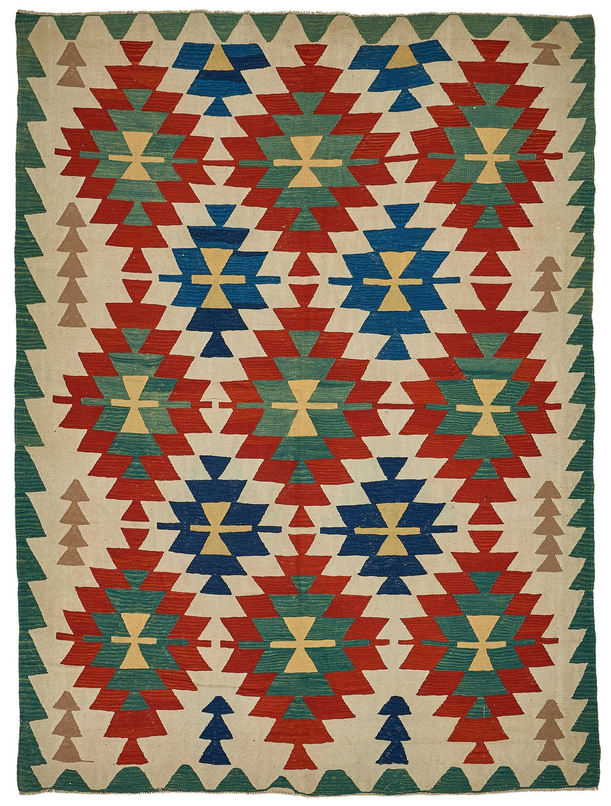 6x9 Handwoven Turkish Kilim Rug - 50609