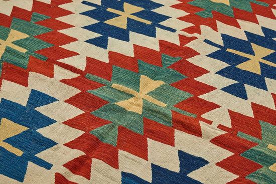 6x9 Handwoven Turkish Kilim Rug - 50609