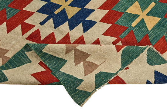 6x9 Handwoven Turkish Kilim Rug - 50609