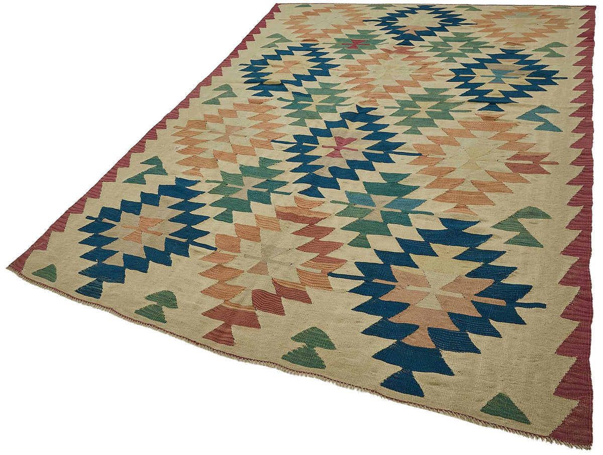6x8 Handwoven Turkish Kilim Rug - 50610