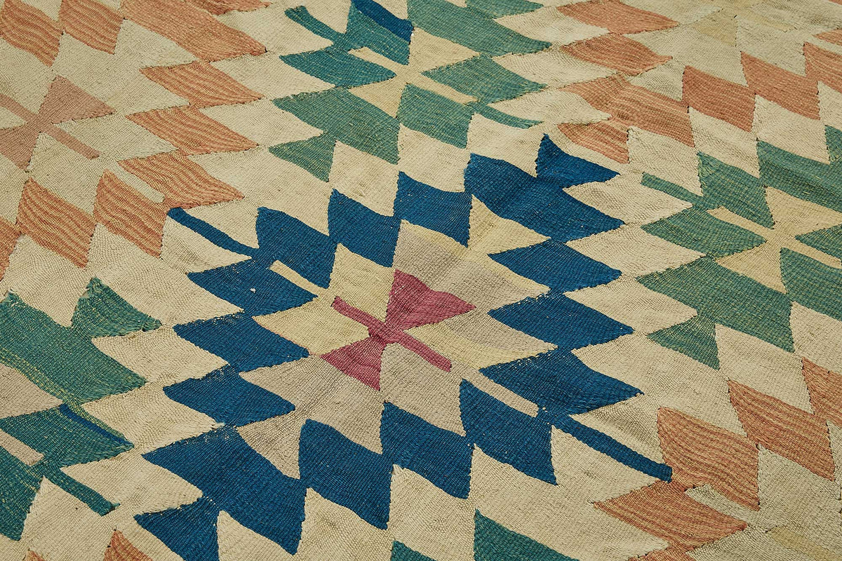 6x8 Handwoven Turkish Kilim Rug - 50610