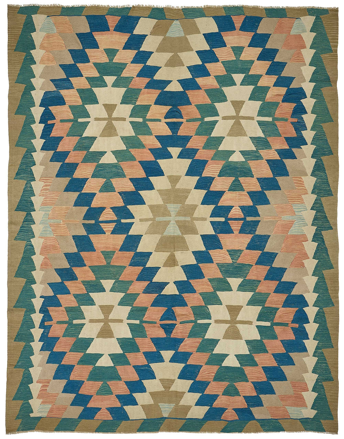7x8 Handwoven Turkish Kilim Rug - 50611