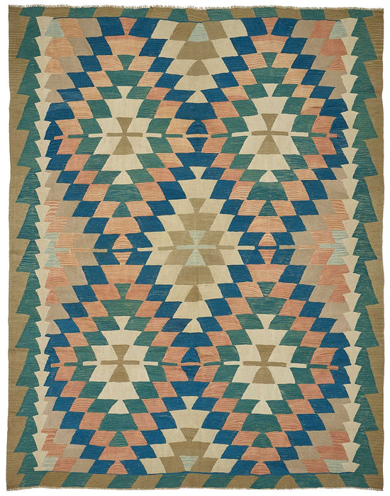 7x8 Handwoven Turkish Kilim Rug - 50611