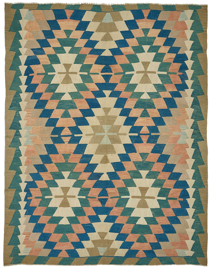 7x8 Handwoven Turkish Kilim Rug - 50611