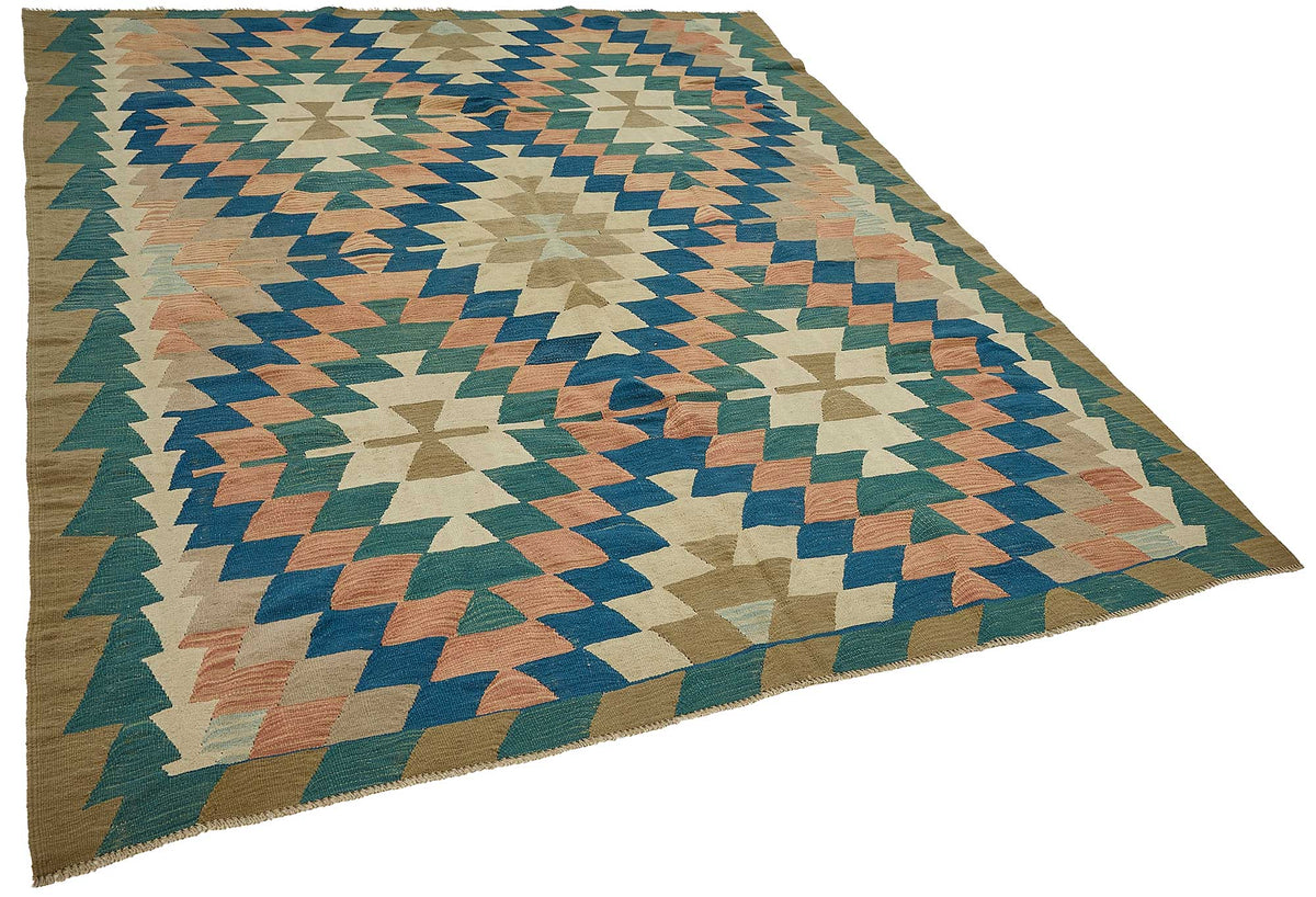 7x8 Handwoven Turkish Kilim Rug - 50611