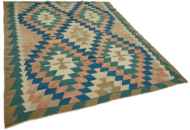7x8 Handwoven Turkish Kilim Rug - 50611