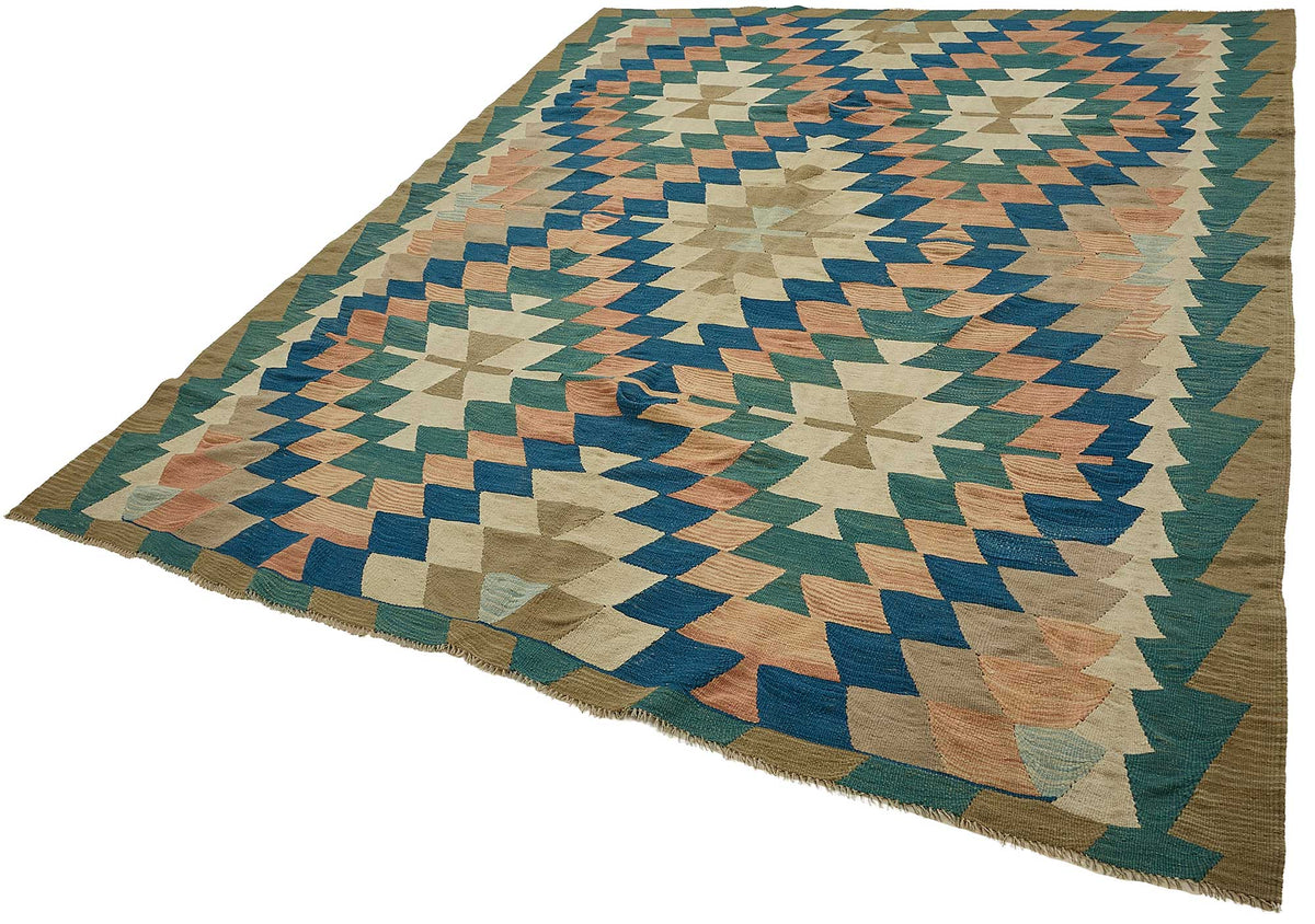 7x8 Handwoven Turkish Kilim Rug - 50611