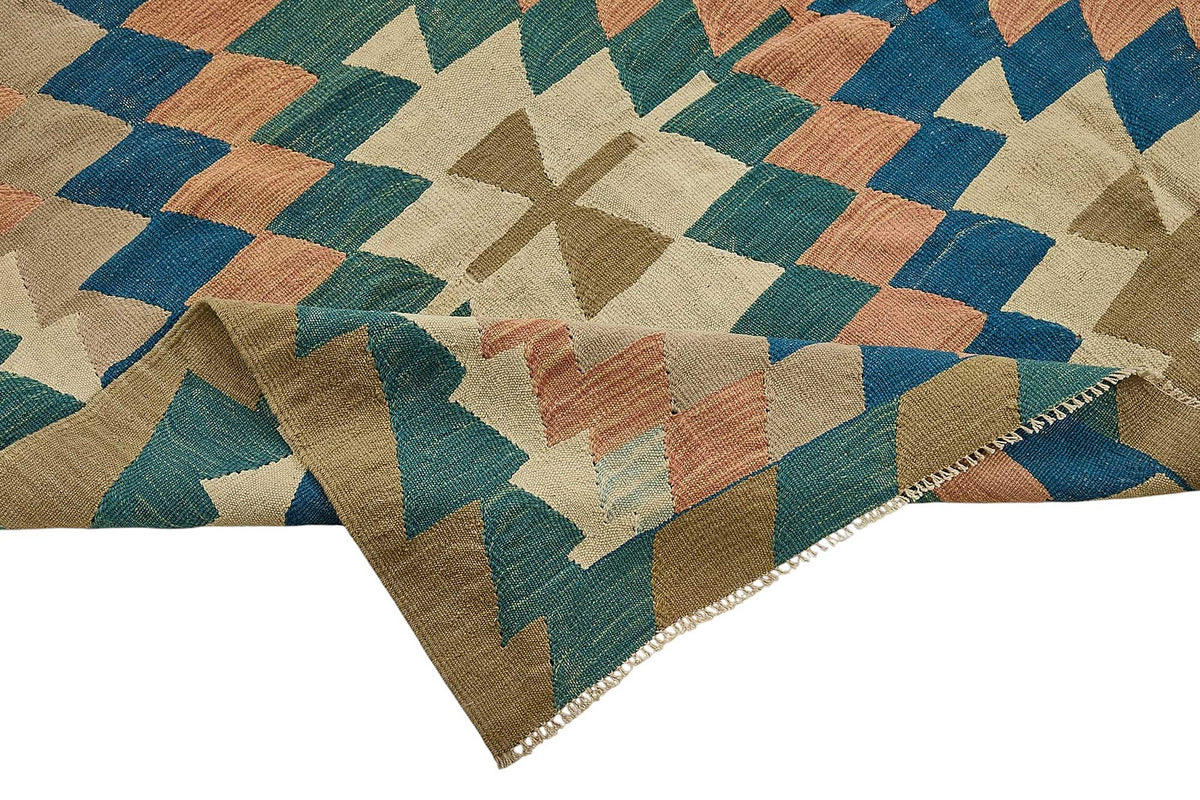 7x8 Handwoven Turkish Kilim Rug - 50611