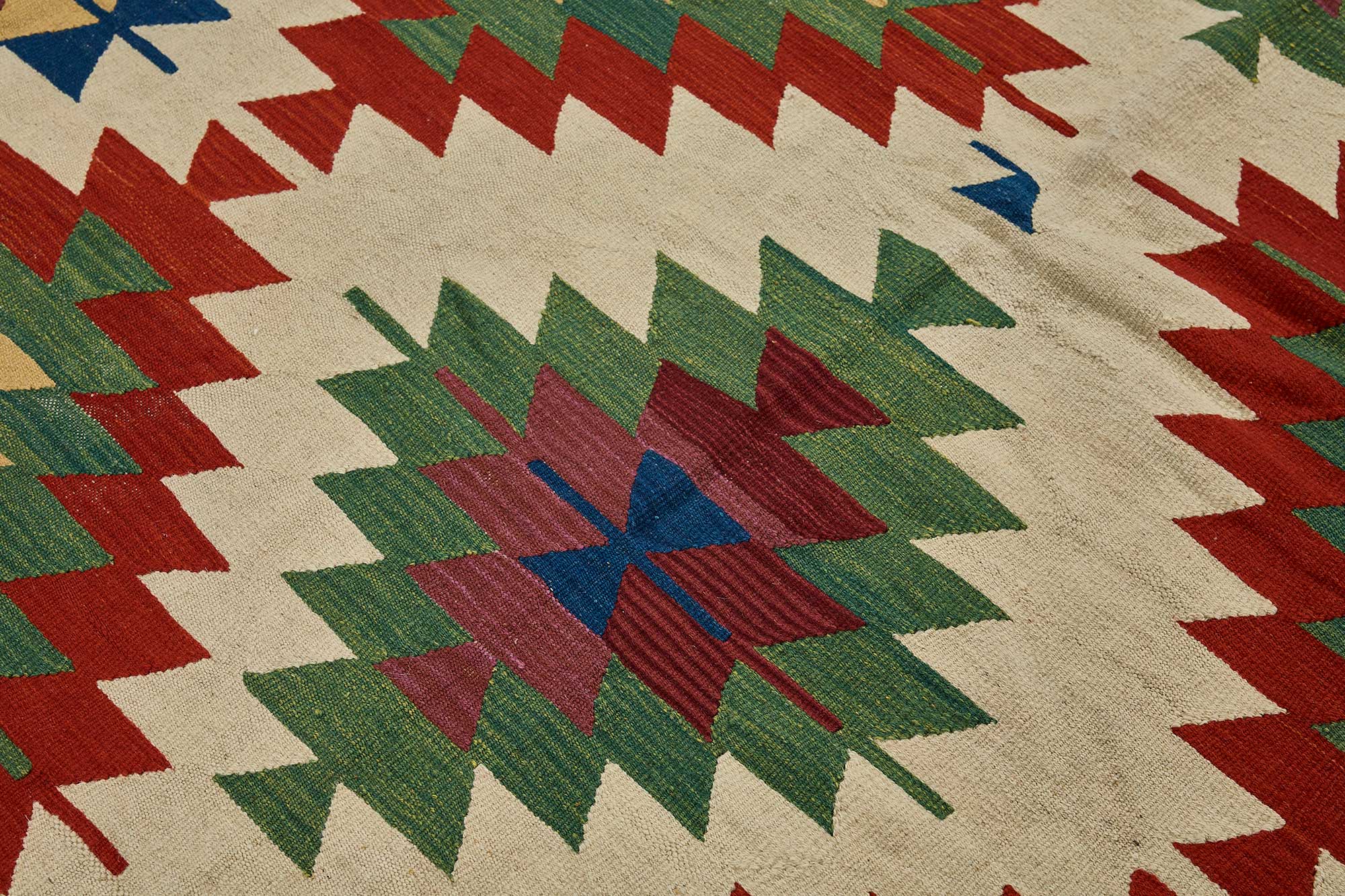 6x8 Handwoven Turkish Kilim Rug - 50612