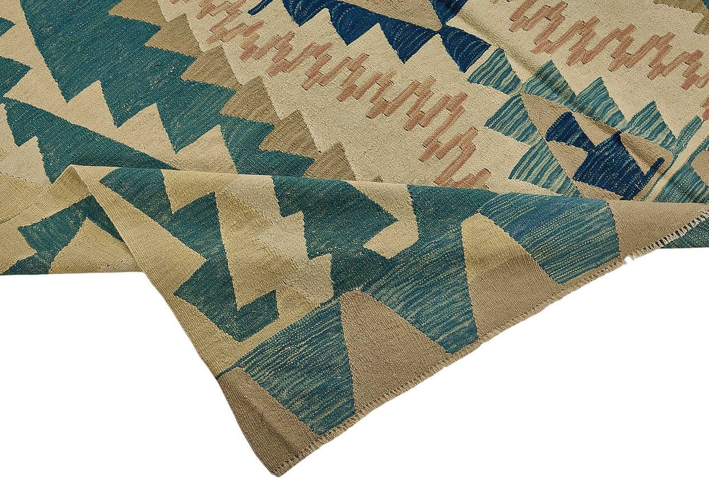 6x10 Handwoven Turkish Kilim Rug - 50613