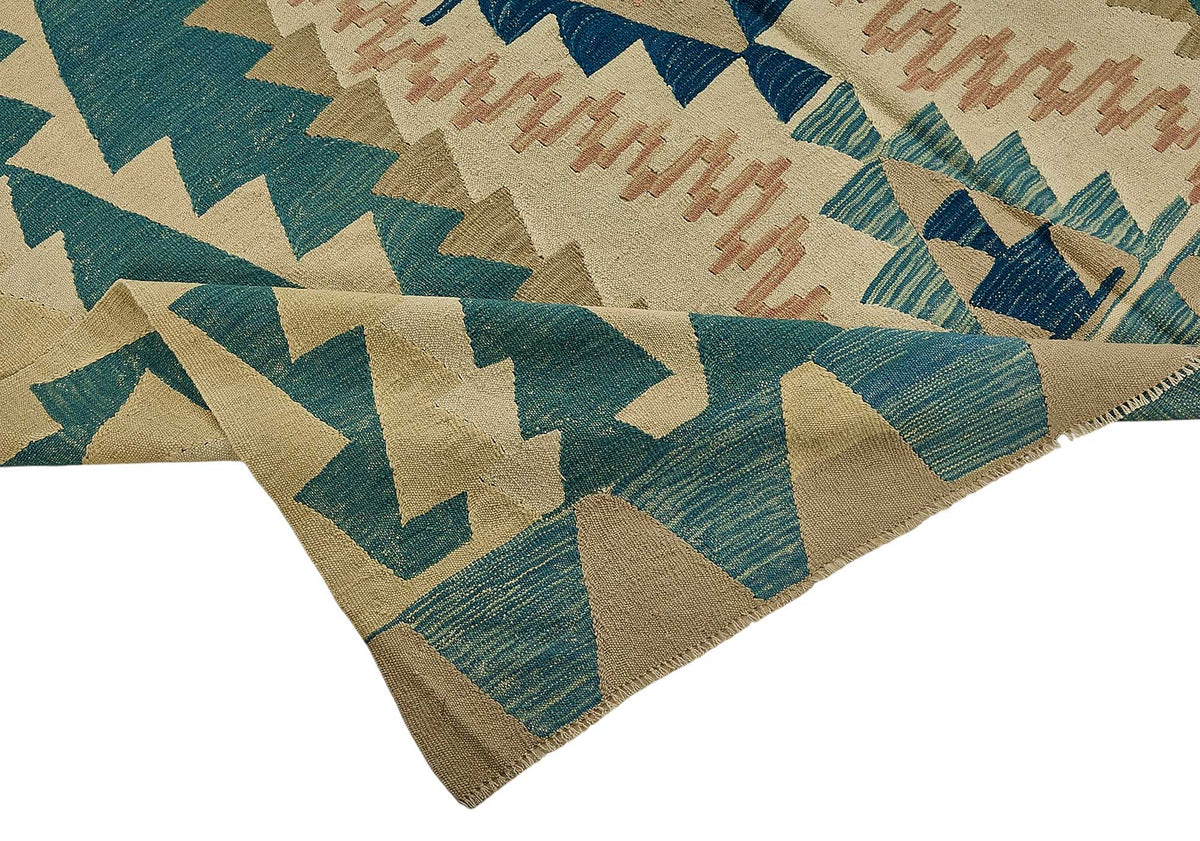 6x10 Handwoven Turkish Kilim Rug - 50613