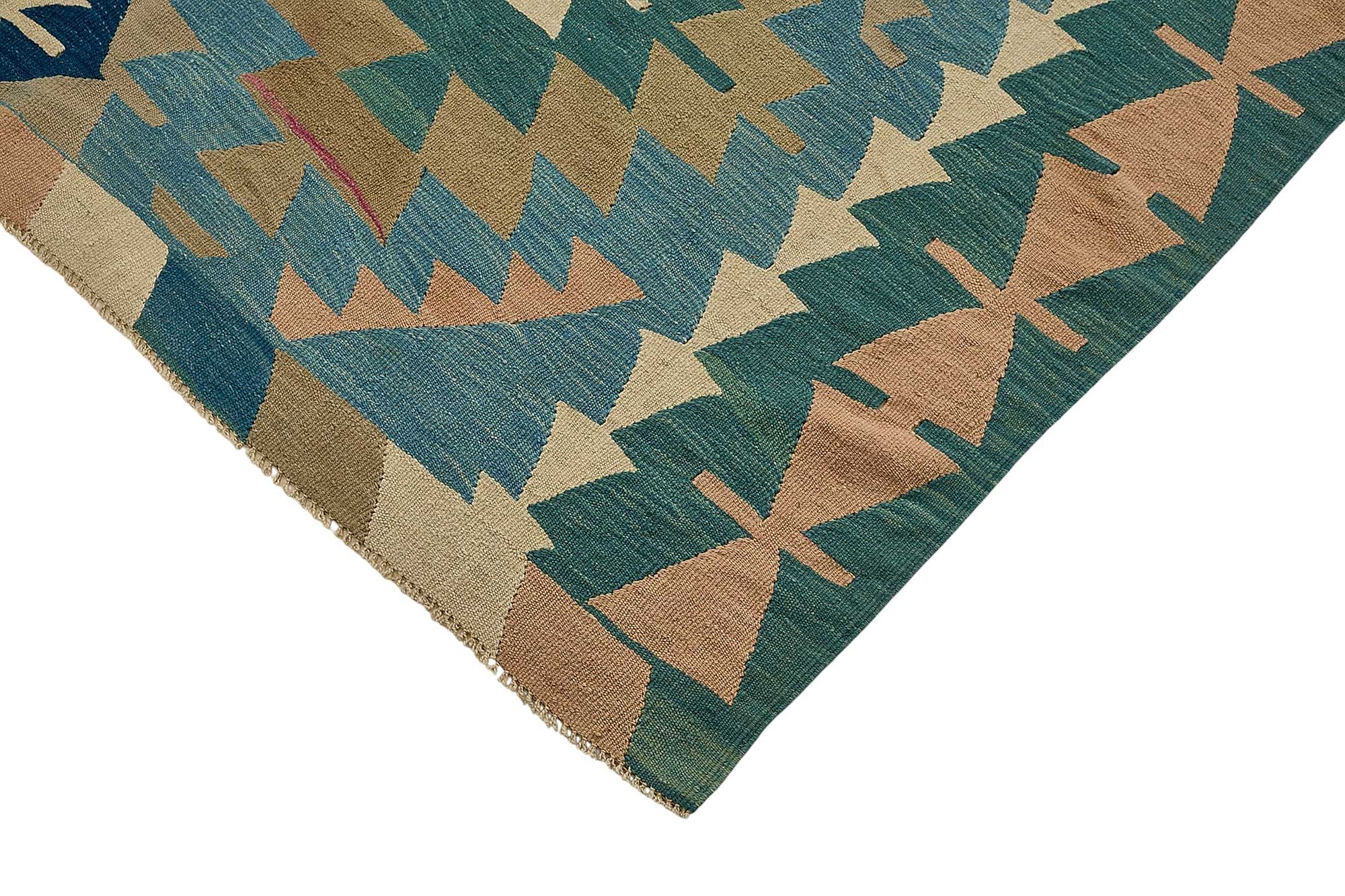 6x9 Handwoven Turkish Kilim Rug - 50615