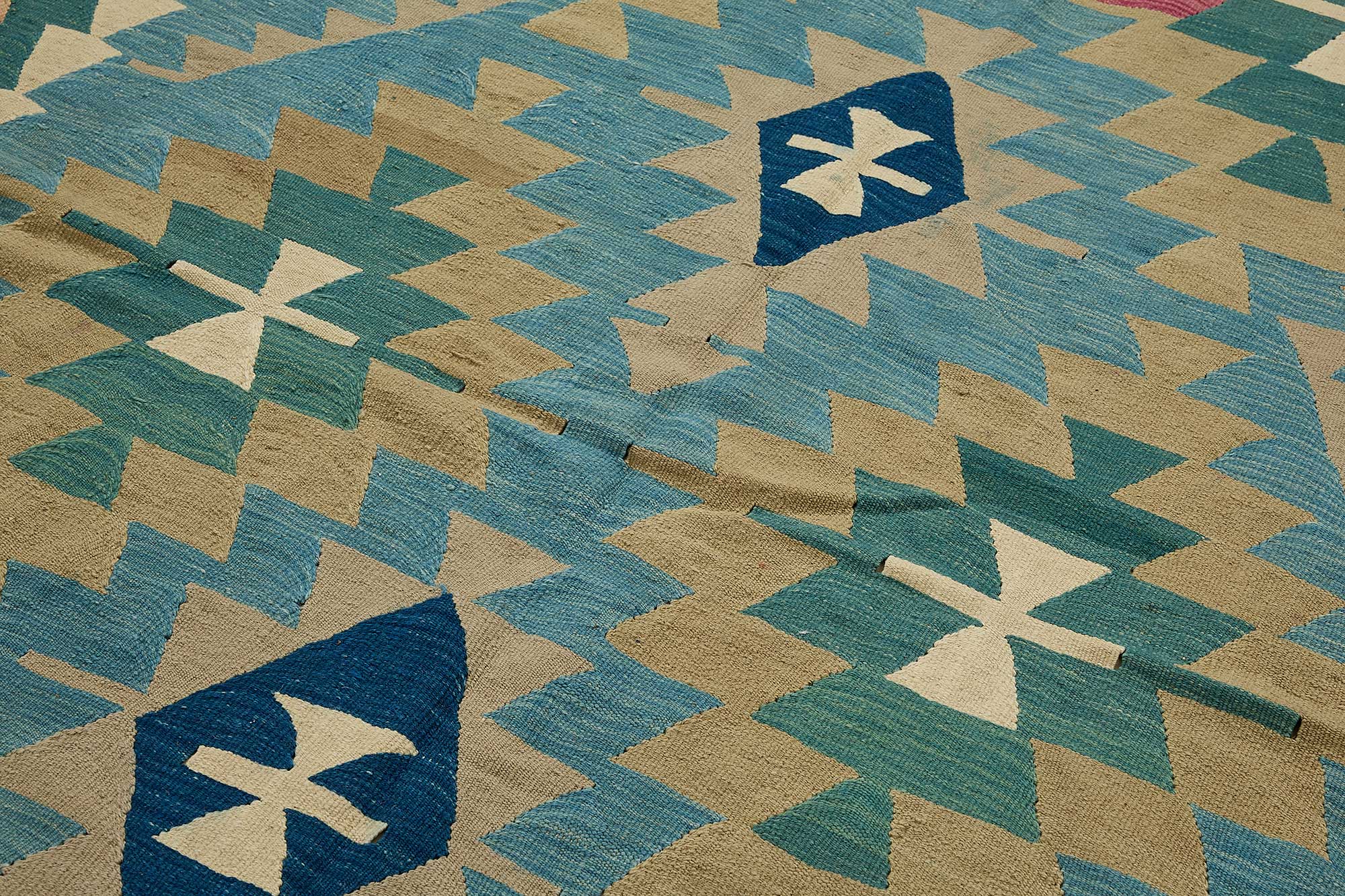 6x9 Handwoven Turkish Kilim Rug - 50615