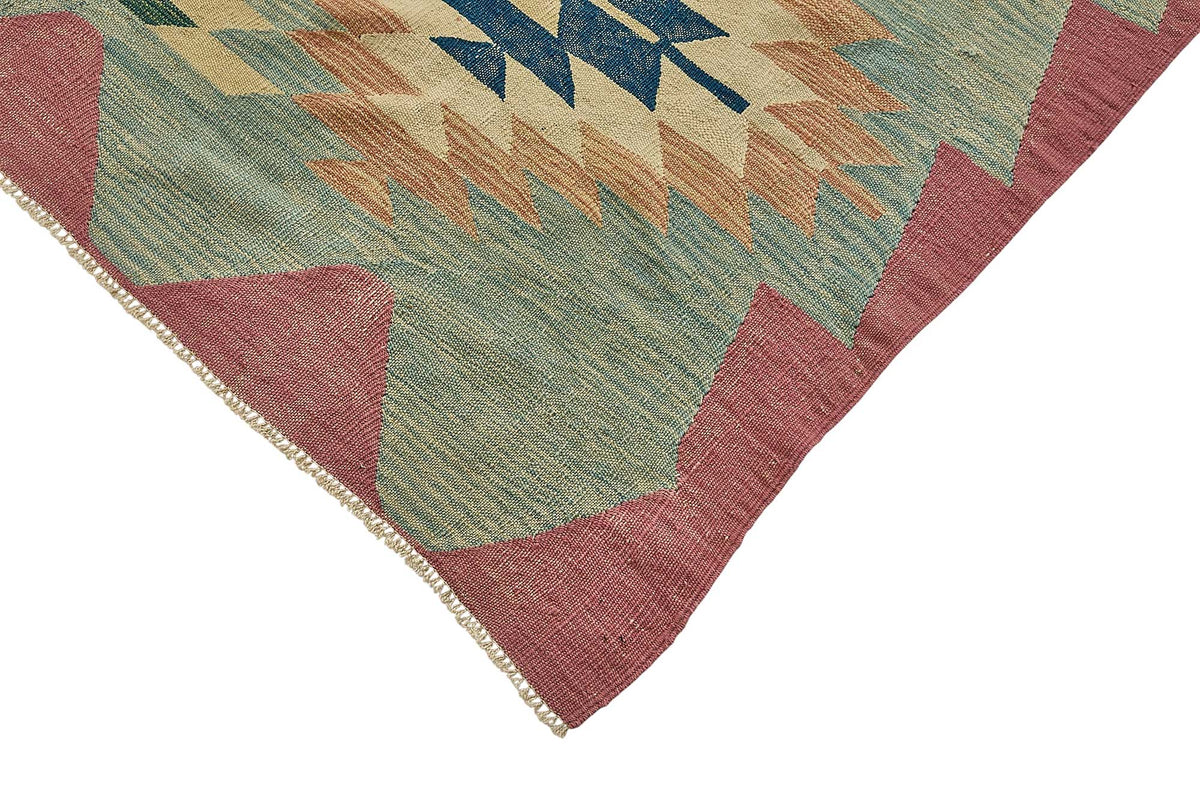 7x10 Handwoven Turkish Kilim Rug - 50616