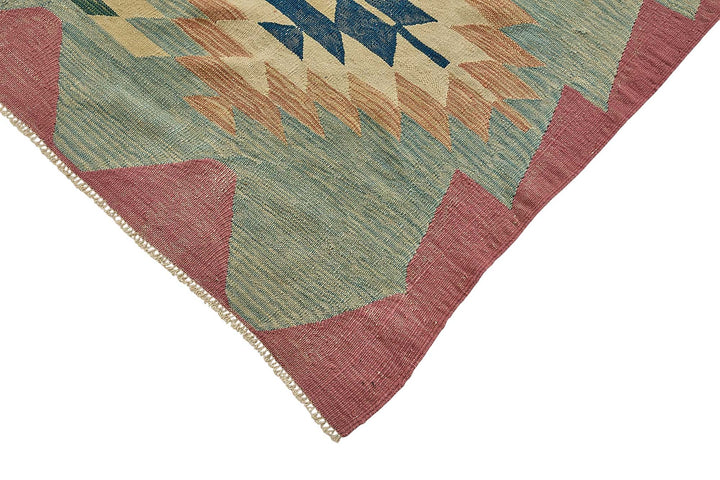 7x10 Handwoven Turkish Kilim Rug - 50616