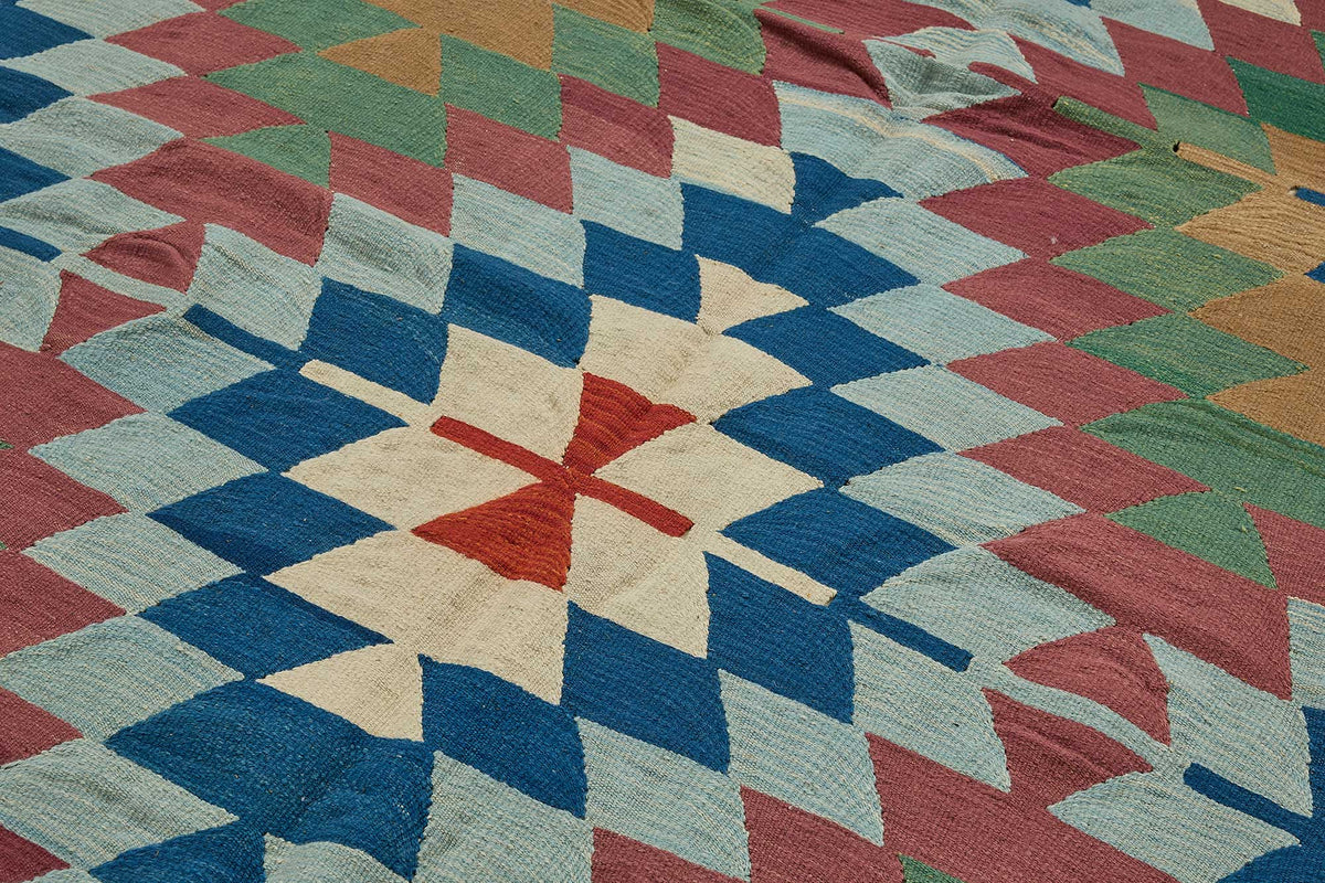 6x8 Handwoven Turkish Kilim Rug - 50617