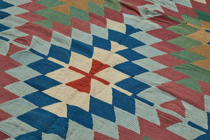 6x8 Handwoven Turkish Kilim Rug - 50617