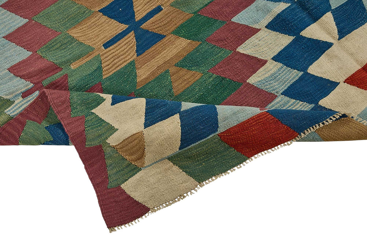 6x8 Handwoven Turkish Kilim Rug - 50617
