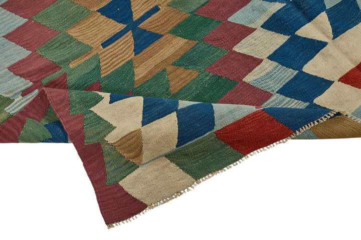 6x8 Handwoven Turkish Kilim Rug - 50617