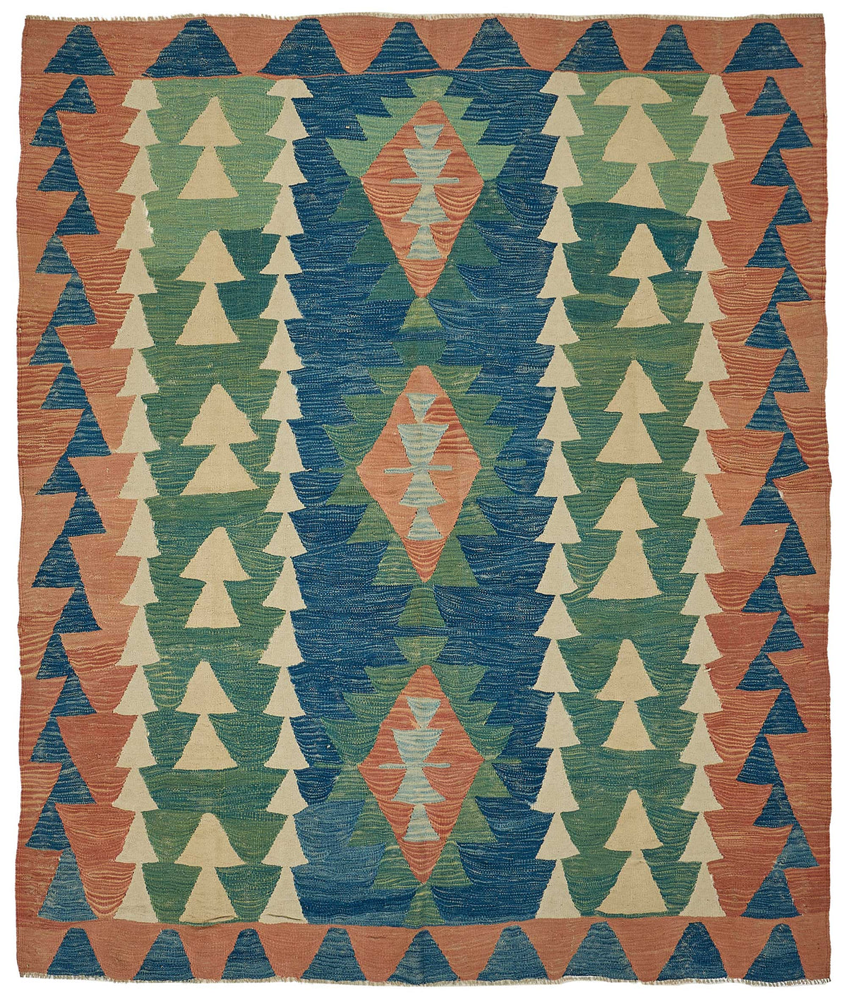 6x8 Handwoven Turkish Kilim Rug - 50618