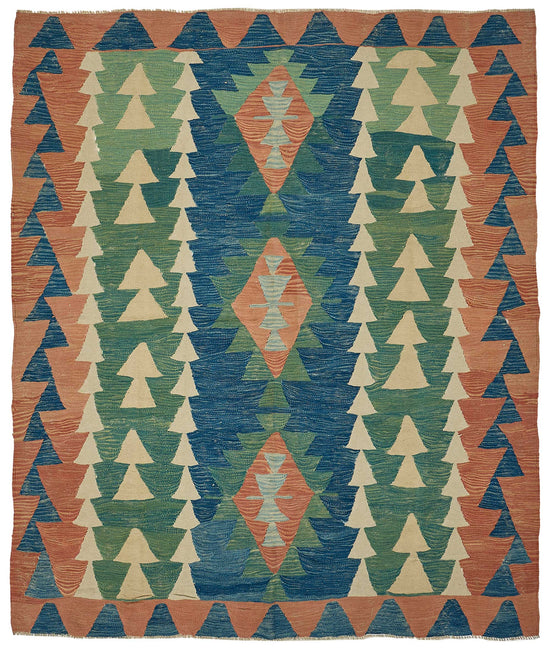 6x8 Handwoven Turkish Kilim Rug - 50618
