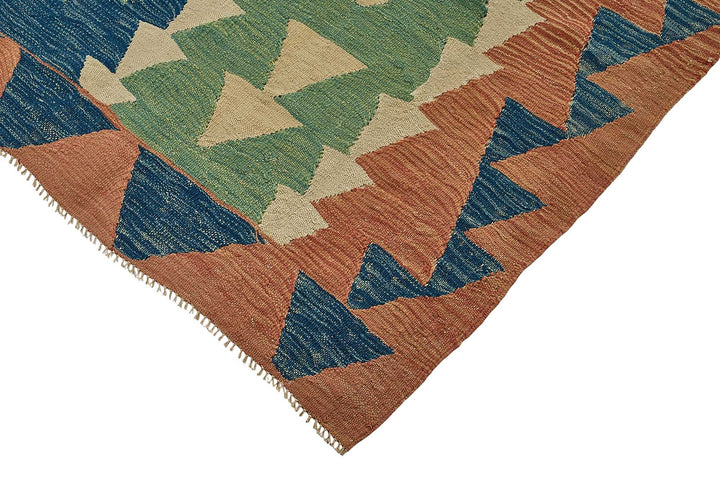 6x8 Handwoven Turkish Kilim Rug - 50618