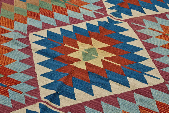 6x9 Handwoven Turkish Kilim Rug - 50620