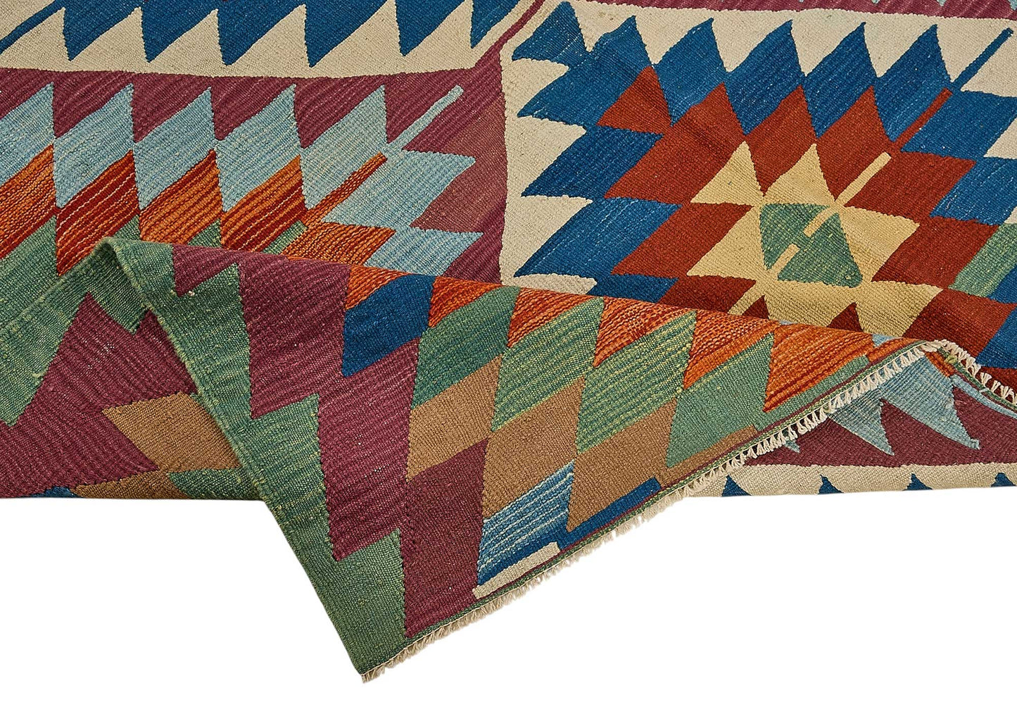 6x9 Handwoven Turkish Kilim Rug - 50620