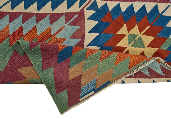 6x9 Handwoven Turkish Kilim Rug - 50620