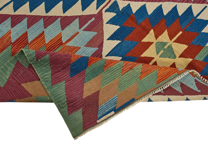 6x9 Handwoven Turkish Kilim Rug - 50620